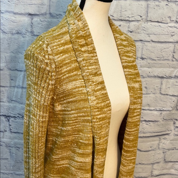 Anthropologie Abigail Marled Duster Long Cardigan Sweater Medium Open Front - Picture 6 of 12